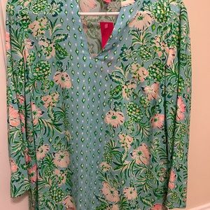 Lilly Pulitzer Luna Bay tunic. New with tags!